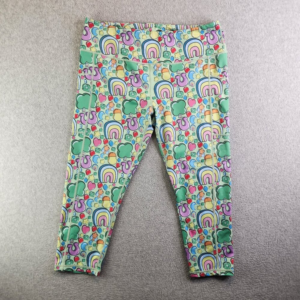 Constantly Varied Gear Rainbow Lucky Charm capri leggings